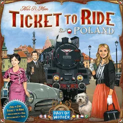 Board Game - Ticket to Ride Map Collection 6½: Poland 2019