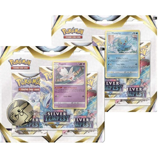Pokemon Company TCG: Silver Tempest Triple Blister Pack