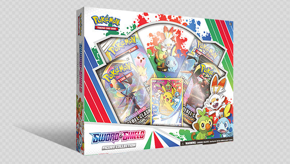 Pokemon Company TCG: Sword & Shield Figure Collection Box