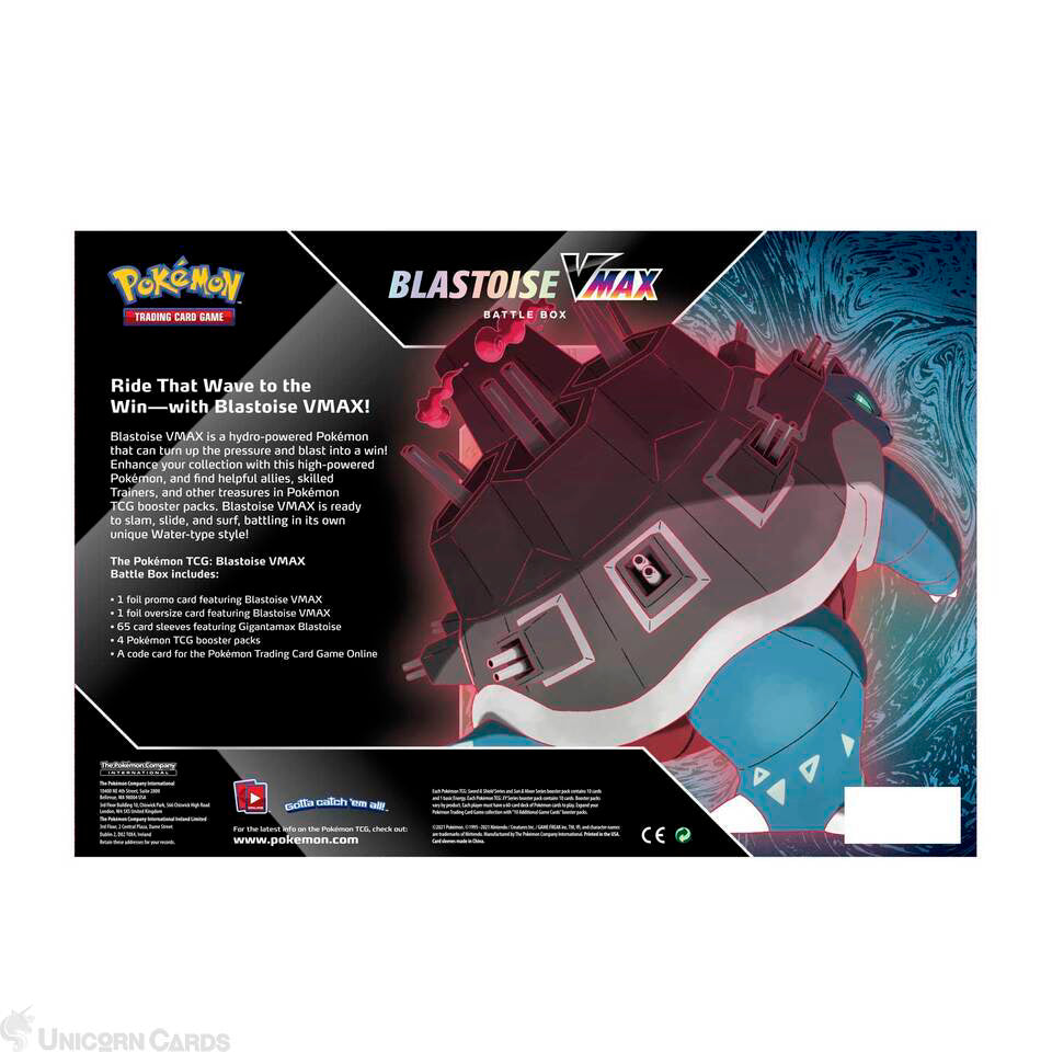 Blastoise VMAX Battle Box