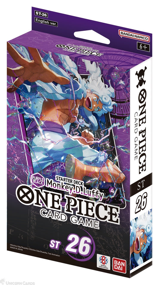 One Piece Card Game: Starter Deck - PURPLE/BLACK Monkey.D.Luffy - ST26