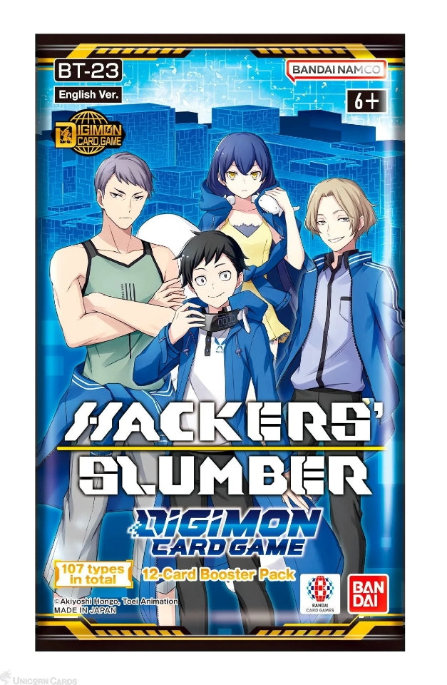 Digimon Card Game: Booster Set - Hacker's Slumber