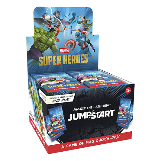 PRE-ORDER: Magic The Gathering - Marvel Super Heroes Jumpstart Booster Box 