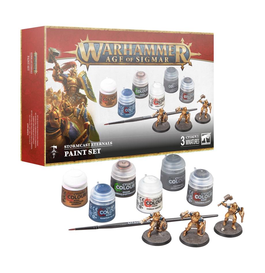Warhammer - Age of Sigmar: Stormcast Eternals Paint Set