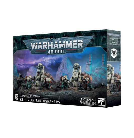 Warhammer 40K - League of Votann Cthonian Earthshakers