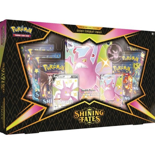 Pokemon Company TCG: Shining Fates Premium Collection - Shiny Crobat VMAX