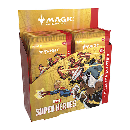 PRE-ORDER: Magic The Gathering - Marvel Super Heroes Collector Booster Box 