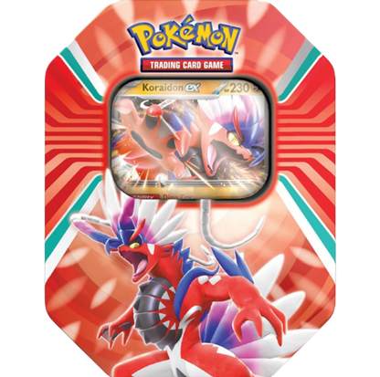 Pokémon TCG: Paldea Legends Tin Koraidon/Miraidon