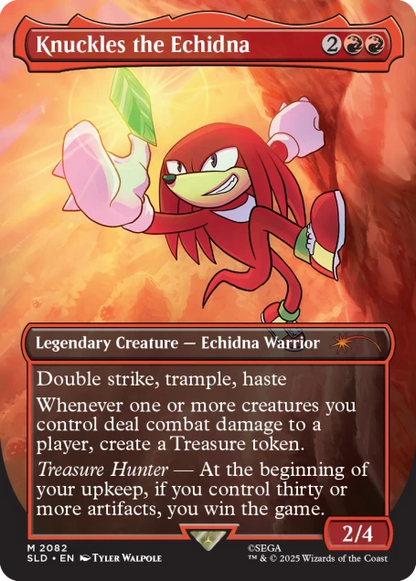 MTG Secret Lair - Friends & Foes Sonic The Hedgehog 