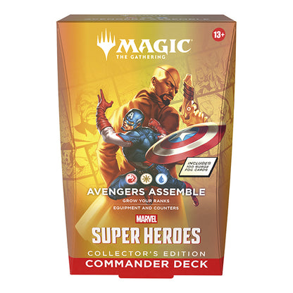 PRE-ORDER: Magic The Gathering - Marvel Super Heroes Collector Commander Deck 