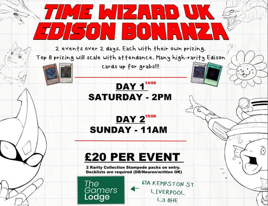 Saturday 14/06 EDISON EVENT Ticket