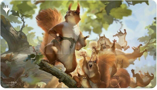 Secret Lair: Squirrel Mob Playmat for Magic The Gathering 
