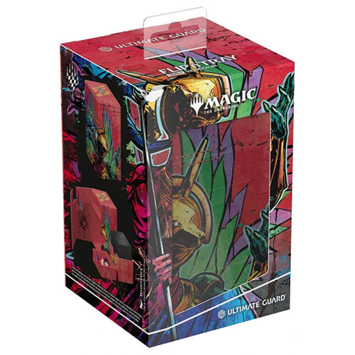 Ultimate Guard - Flip n Tray 100+ Xenoskin Deck Box - Magic: The Gathering - Aetherdrift