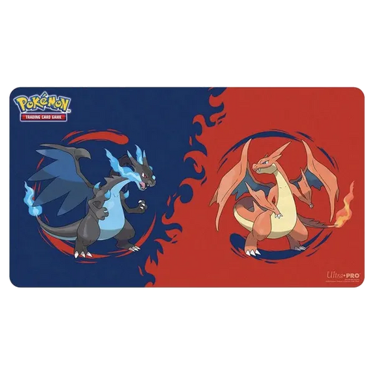 Ultra Pro - Playmat - Pokémon Mega Charizard X & Mega Charizard Y