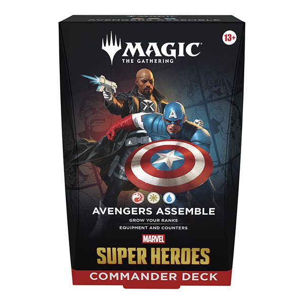 PRE-ORDER: Magic The Gathering - Marvel Super Heroes Commander Deck 