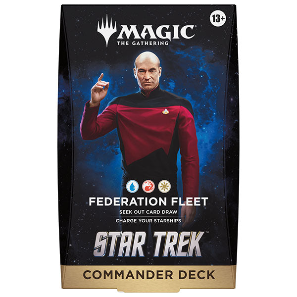 PRE-ORDER: Magic: The Gathering - Star Trek Commander Deck Federation Fleet
