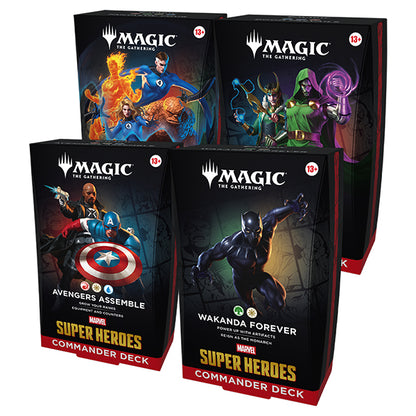 PRE-ORDER: Magic The Gathering - Marvel Super Heroes Commander Deck 