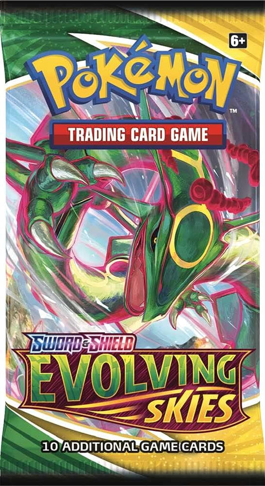 POS Pokémon TCG: Sword & Shield 7: Evolving Skies Booster Pack