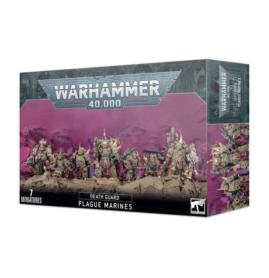 Warhammer 40K: Death Guard - Plague Marines.