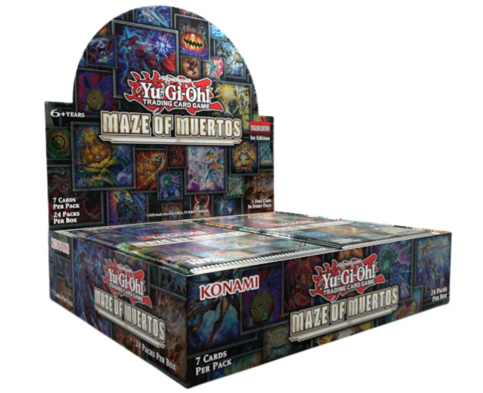 PRE-ORDER: Yu-Gi-Oh! - Maze of Muertos Booster 24 Count