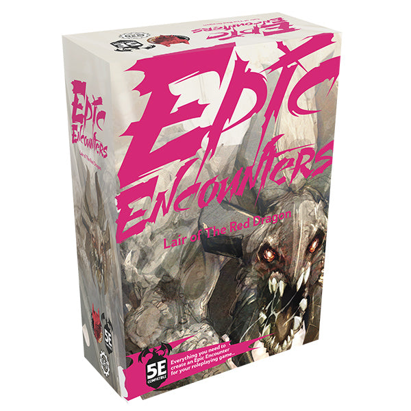 Dungeons & Dragons 5e - Epic Encounters - Boss Box - Lair of the Red Dragon RPG