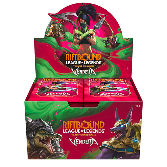 PRE-ORDER: Riftbound: League of Legends TCG - Set 4 - Vendetta Booster Box
