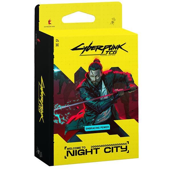PRE-ORDER: Cyberpunk TCG - Welcome to Night City Starter Deck