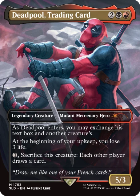 Magic: The Gathering: Secret Lair Deadpool Non Foil 