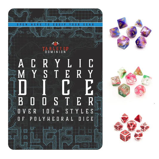 Tabletop Dominion - Mystery Dice Booster: Acrylic Set