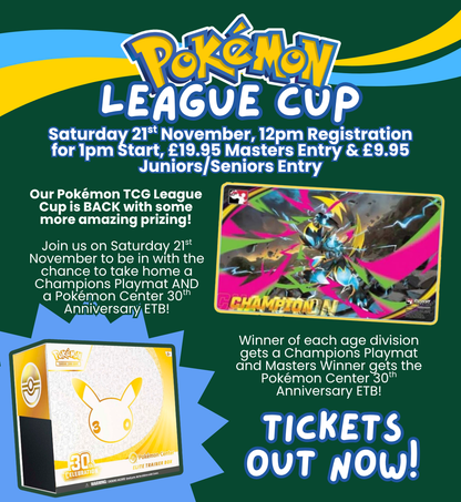 21/11/2026 TICKET - Pokémon TCG: Official Pokémon Cup