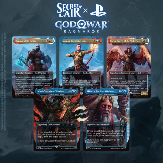 PRE-ORDER - Magic! The Gathering: Secret Lair x God of War: Norse Non-Foil 