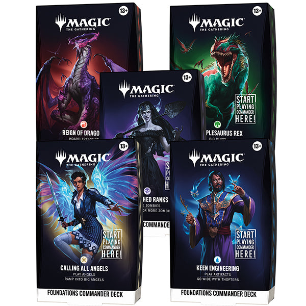 PRE-ORDER: Magic The Gathering - Reality Fracture Foundations Starter Commander Deck 