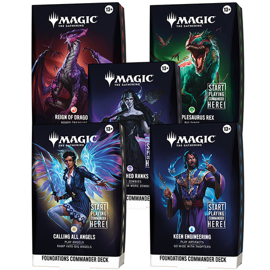 PRE-ORDER: Magic The Gathering - Reality Fracture Foundations Starter Commander Deck 