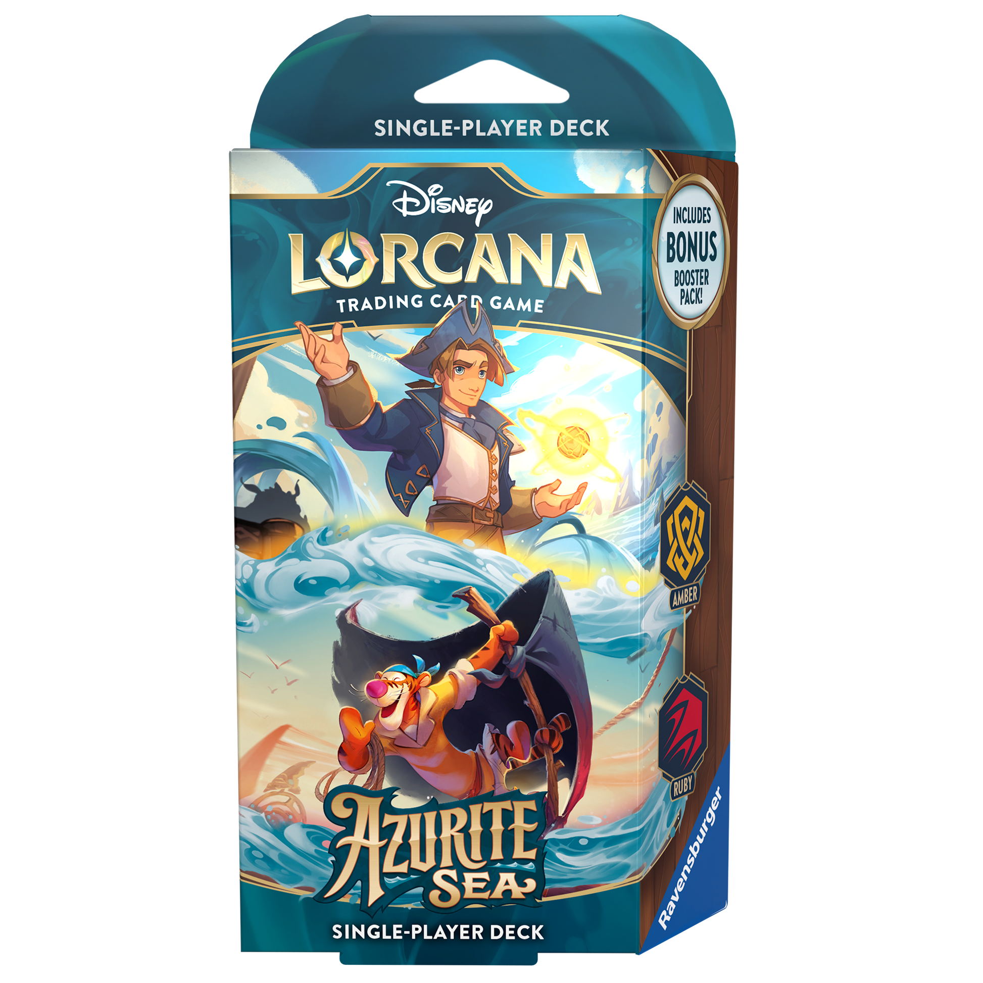 Disney Lorcana Trading Card Game - Azurite Sea - Starter Deck A - Set 6