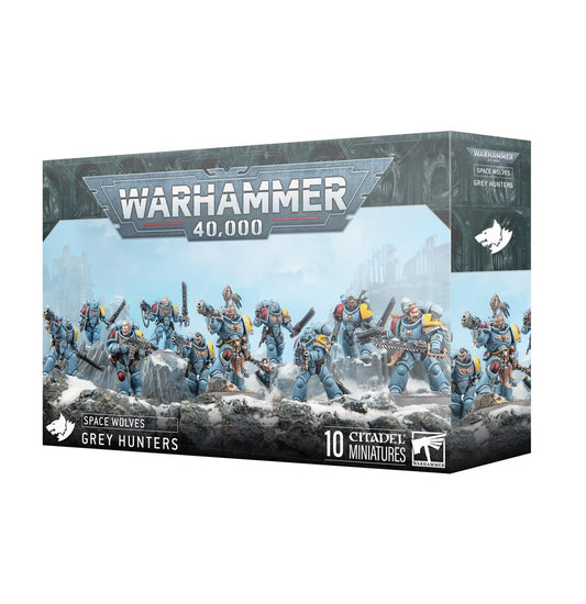 Warhammer 40K: Space Wolves - Grey hunters