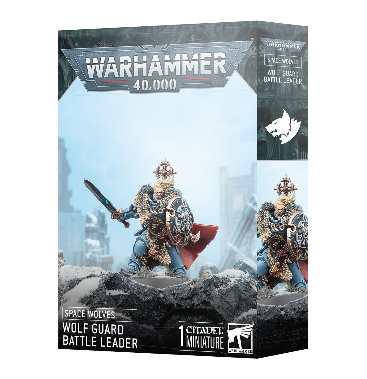 Warhammer 40K - Space Wolves Wolf Guard Battle Leader