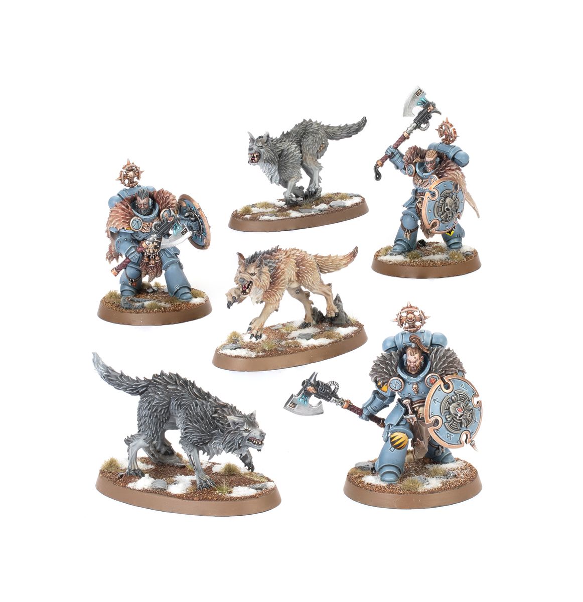 Warhammer 40K - Space Wolves: Wolf Guard Headtakers