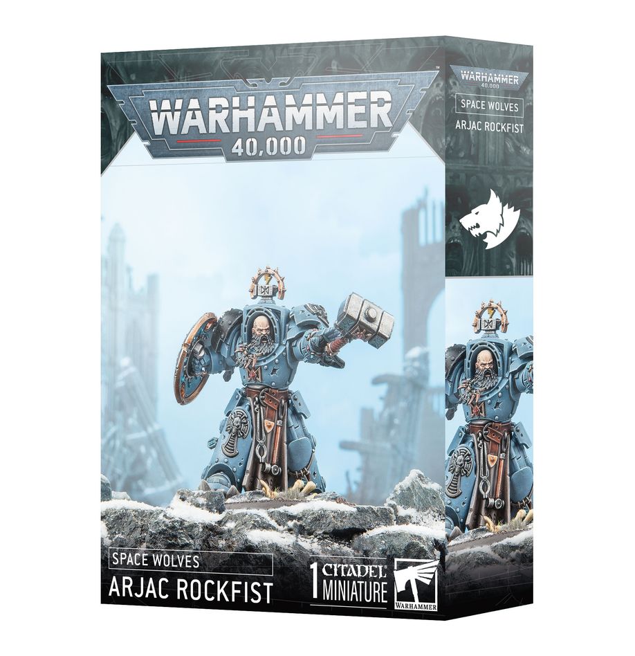 Warhammer 40K: Space Wolves Arjac Rockfist