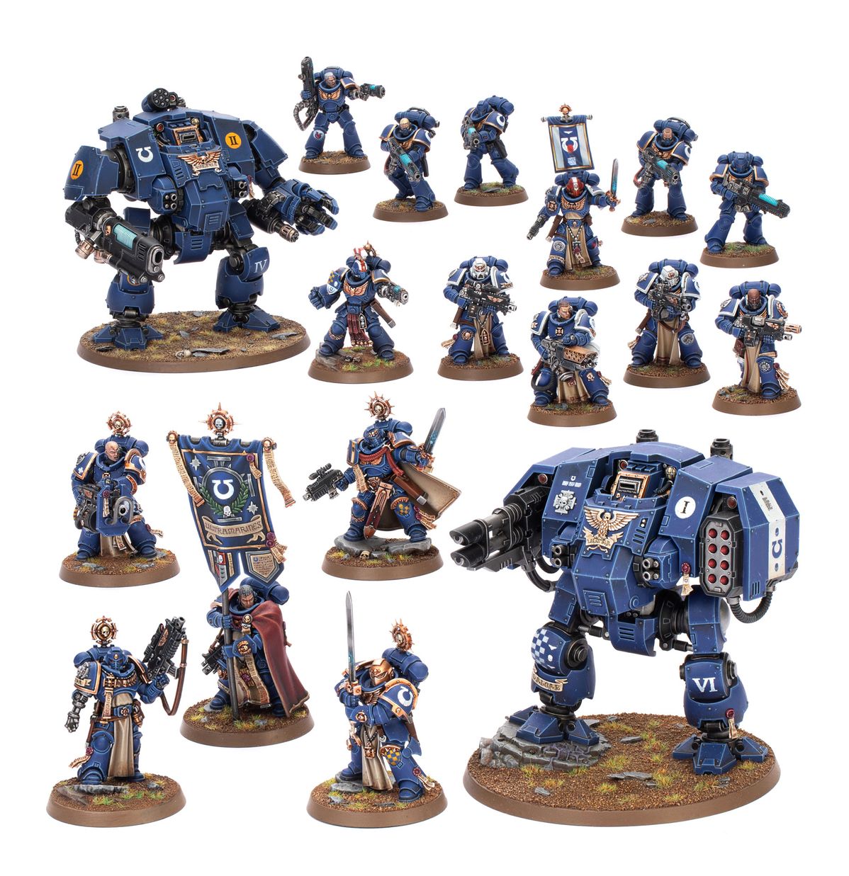 PRE-ORDER - Warhammer 40K - Space Marines Battleforce: Iron Halo Strike Force