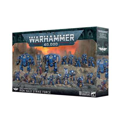 PRE-ORDER - Warhammer 40K - Space Marines Battleforce: Iron Halo Strike Force