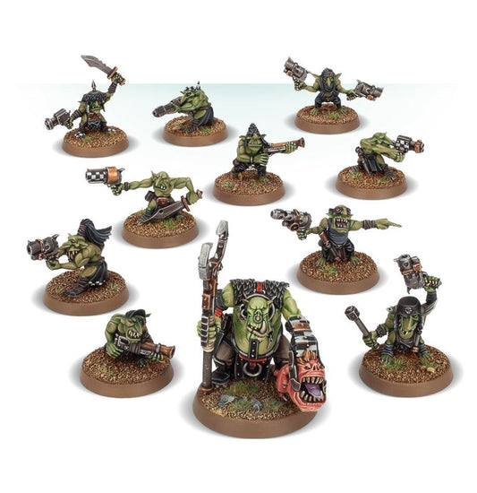 Runtherd and gretchin orks mini figures for warhammer