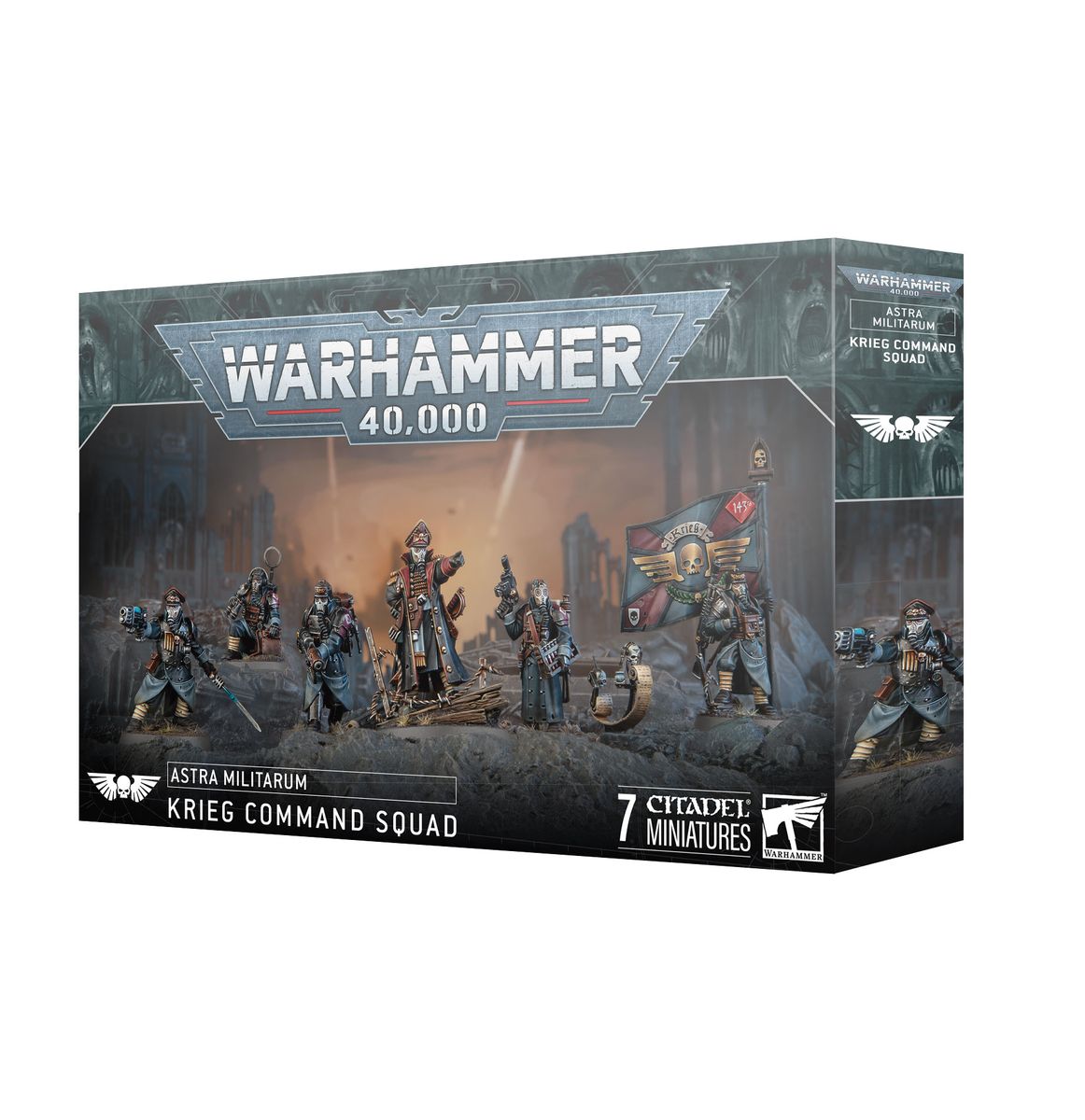 Warhammer 40K - Astra Militarum: Krieg Command Squad