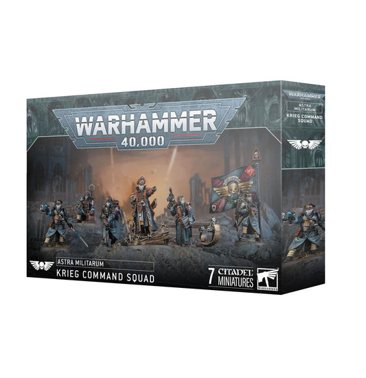 Warhammer 40K - Astra Militarum: Krieg Command Squad
