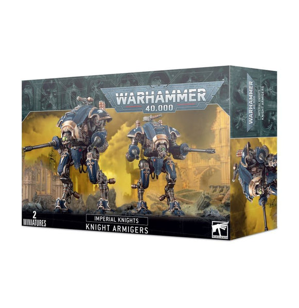 Warhammer 40K- Imperial Knights: Knight Armigers – The Gamers Lodge