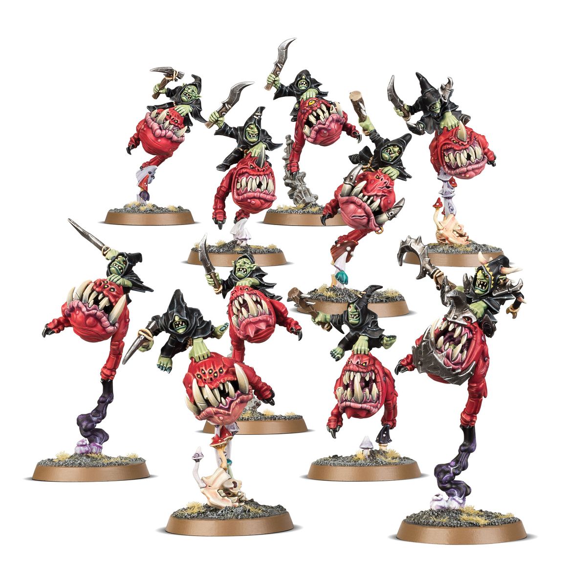 Warhammer AOS - Gloomspite Gitz: Squig Hoppers