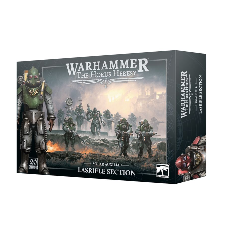Warhammer THH: Solar Auxilia - Lasrifle Section