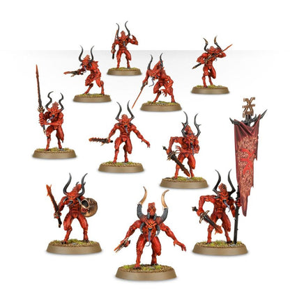 Warhammer AOS & 40K - Daemons Of Khorne: Bloodletters