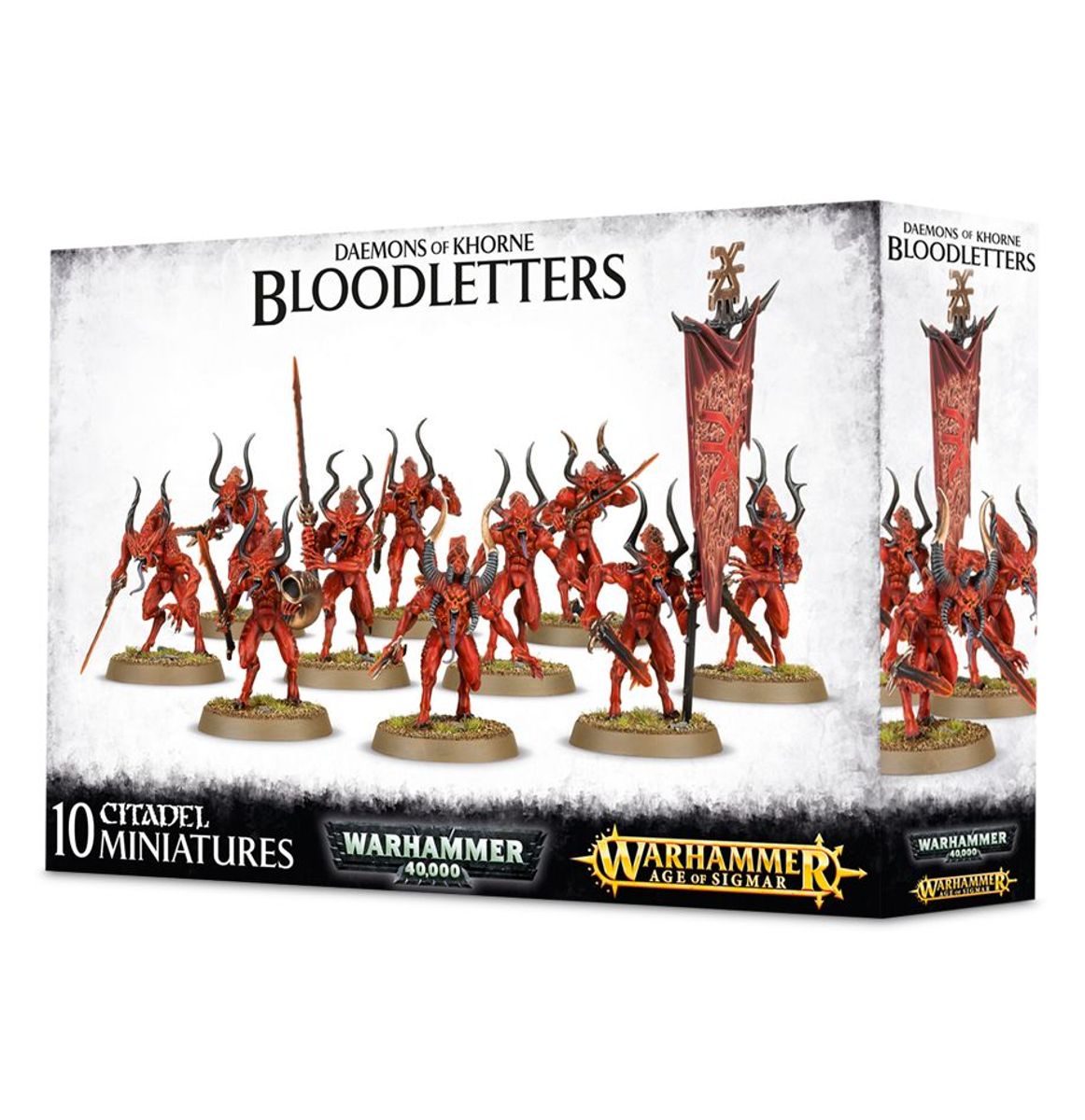 Warhammer AOS & 40K - Daemons Of Khorne: Bloodletters