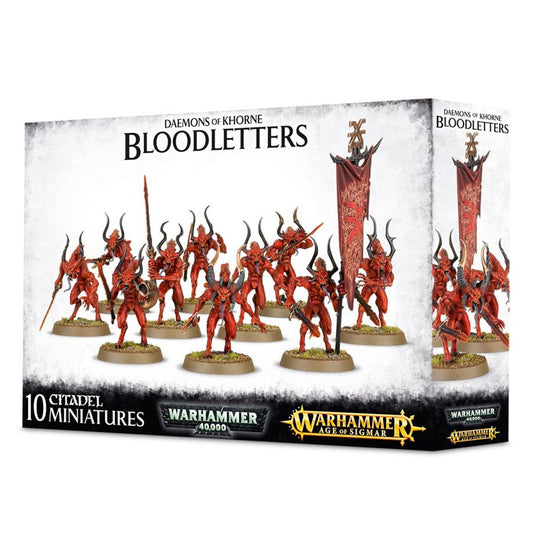 Warhammer AOS & 40K - Daemons Of Khorne: Bloodletters