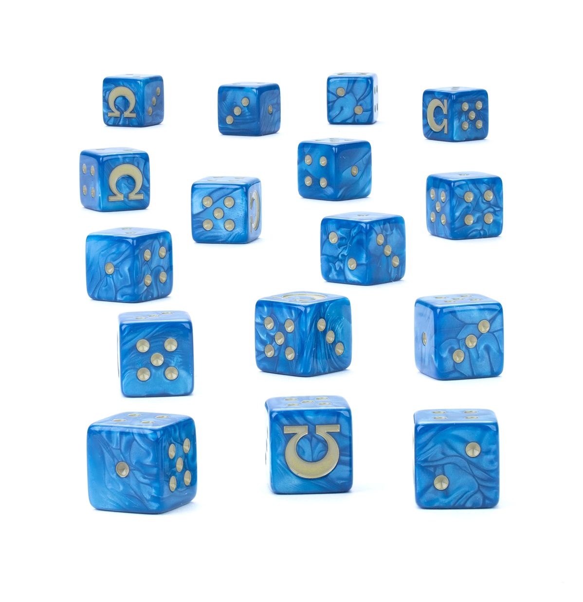 Warhammer 40K - Ultramarines Dice